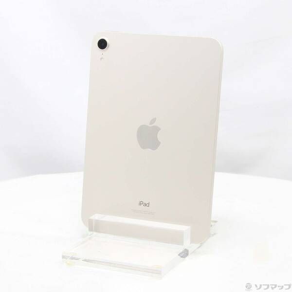 Apple iPad mini 第6世代 スターライト 中古品 iPad mini 第6世代 256GB スターライト 中古 Cランク - メルカリ