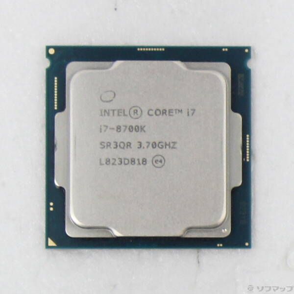 ソフマップ 〔中古品〕 Core i7 8700K 〔3.7GHz／LGA 1151〕【262】