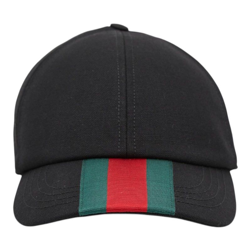 グッチ ウェブストライプ キャップ ベースボールキャップ サイズ：L