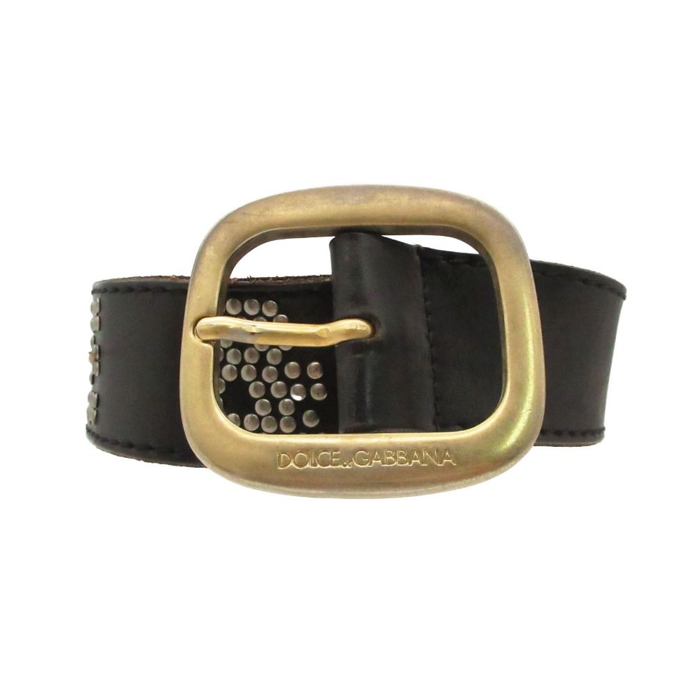 ドルチェ&ガッバーナ ベルト DOLCE&GABBANA D&G ロゴ バックル メンズ