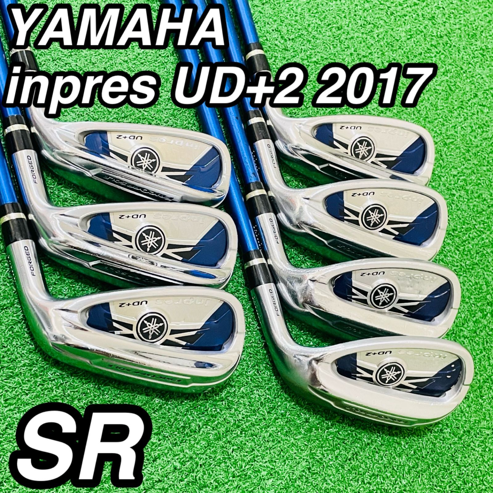 34 YAMAHA inpres UD+2 2017 ヤマハ インプレス メンズ 右利き アイアン7本セット フレックスSR 7.8.9.P.A.AS.S 送料無料 匿名配送