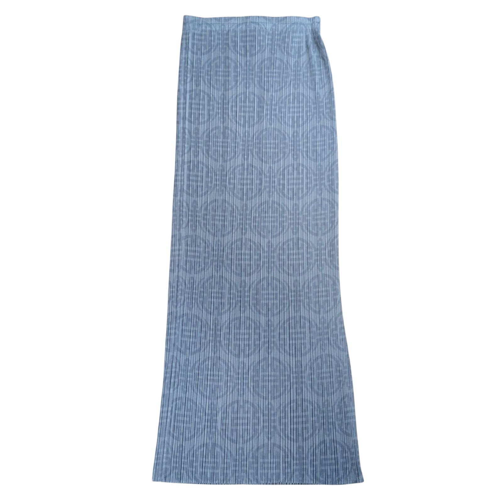 PLEATS PLEASEロングスカート　スリットあり PLEATS PLEASE ISSEY MIYAKE