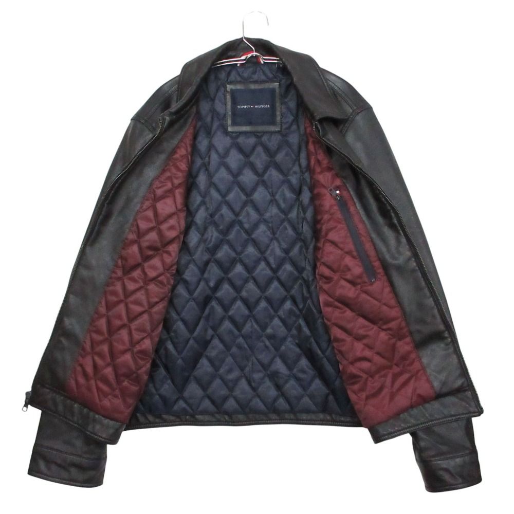 TOMMY HILFIGER トミーヒルフィガー ブルゾン フェイクレザー 