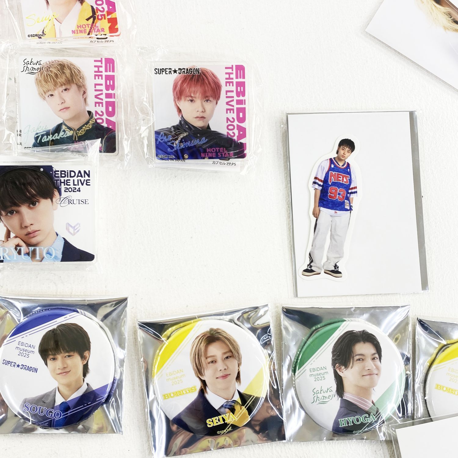 ☆加古川物流】【中古品】EBiDAN グッズまとめ売り エビライ アクリル
