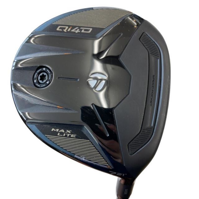 【中古】 テーラーメイド Qi4D MAX LITE 7W フェアウェイウッド FW REAX 45(Qi4D FW) (フレックスSR) メンズ 男性用 右利き 右用 Cランク ゴルフクラブ