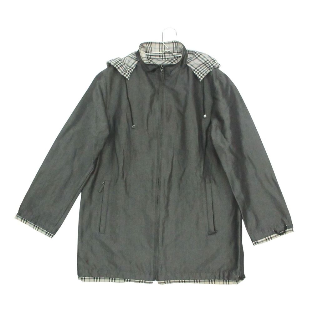 BURBERRY バーバリー ノバチェック柄 フード付きブルゾン 美品 