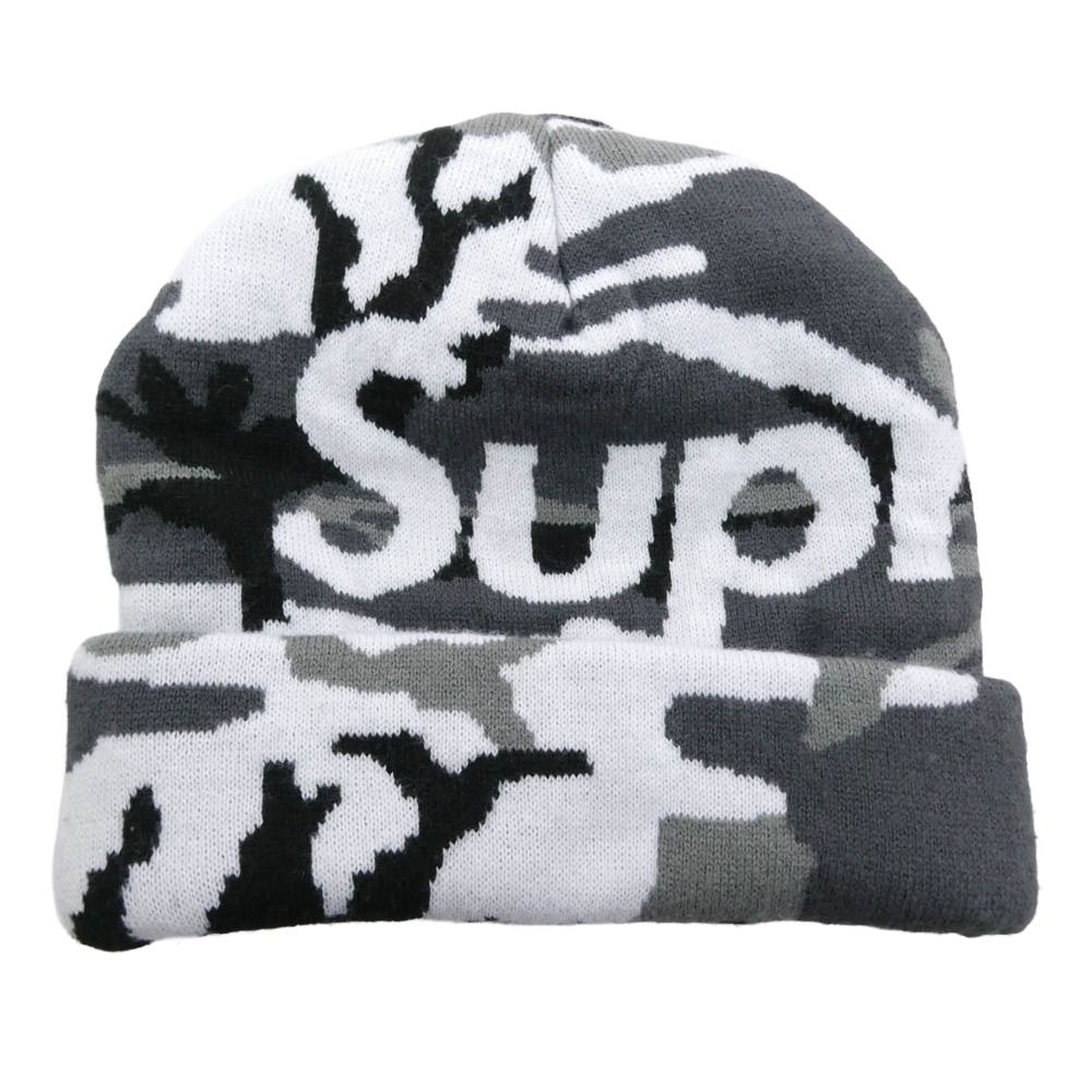Supreme 花柄ニット帽 グレー　深めで大きめです Supreme（シュプリーム） ネコポス送料無料☆26SS Supreme Overdyed 帽子