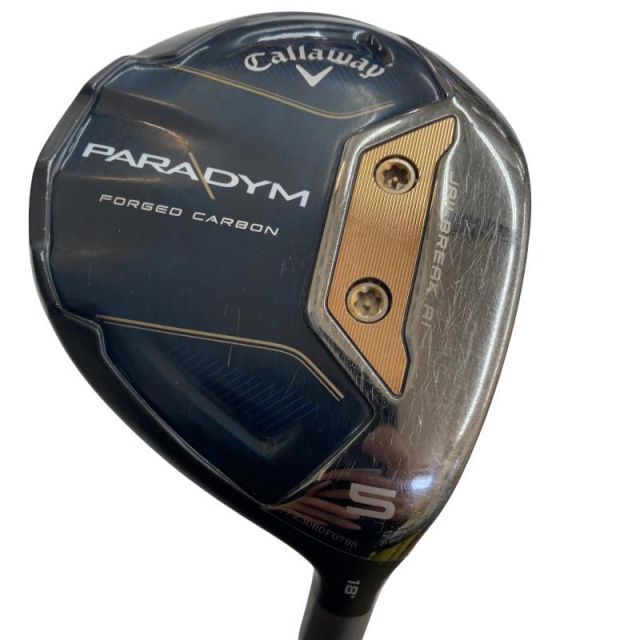【中古】 キャロウェイ PARADYM 5W フェアウェイウッド FW VENTUS TR 5 for CW(PARADYM FW) (フレックスS) メンズ 男性用 右利き 右用 Cランク ゴルフクラブ