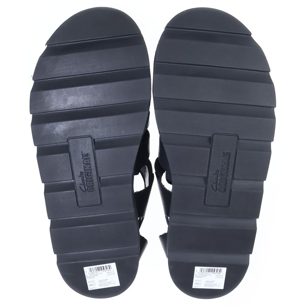 Clarks (クラークス) Meare Buckle メアバックル レザー サンダル 261807557085