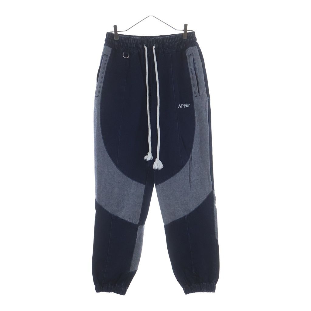 SAPEur (サプール) 21AW DENIM TRACK PANTS デニム イージートラックパンツ インディゴ A0021-177