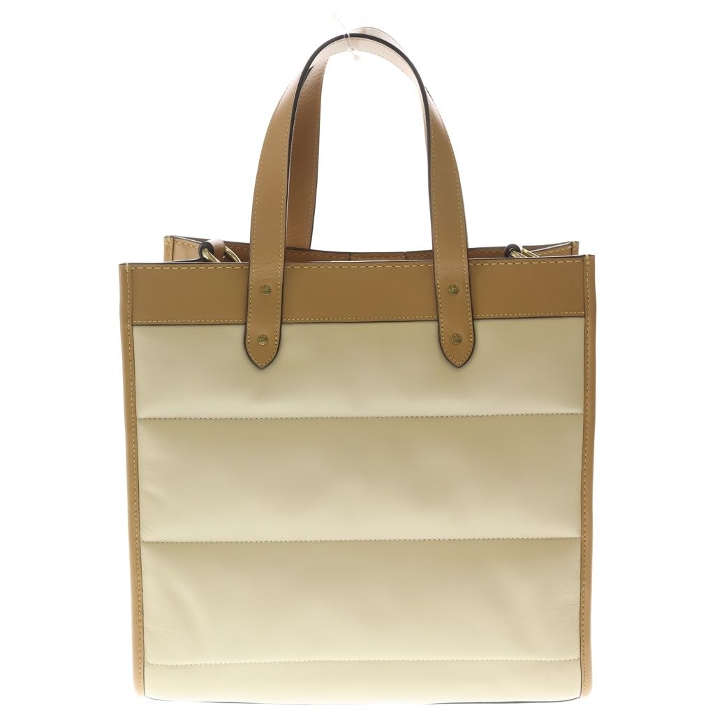 COACH ショルダーバッグ 2way キルティング フィールドトート 5708 