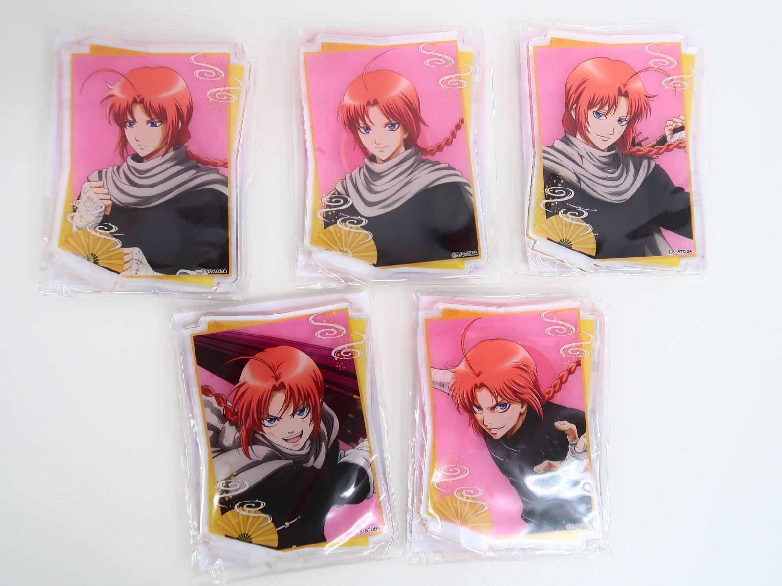 5種セット 銀魂 キャラポップストア 神威祭ガラポン B賞 アクリル
