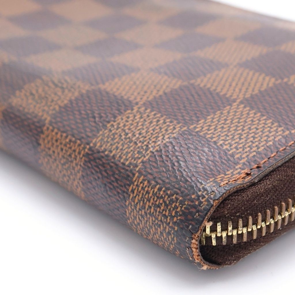 LOUIS VUITTON (ルイヴィトン) ダミエ ラウンドファスナーウォレット 