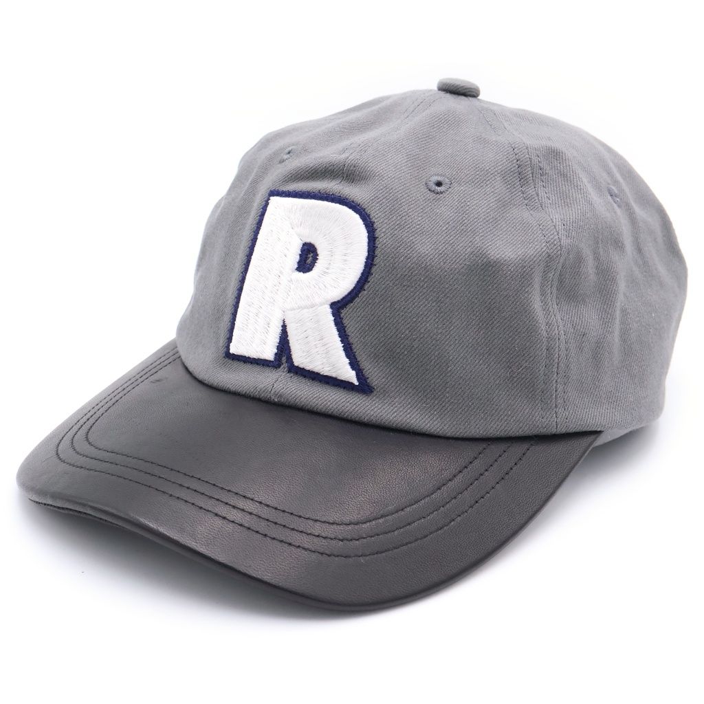 RATS (ラッツ) HORSE LEATHER COMBI DAD CAP ホース レザー コンビ ダッド キャップ 帽子 グレー25RA-0815
