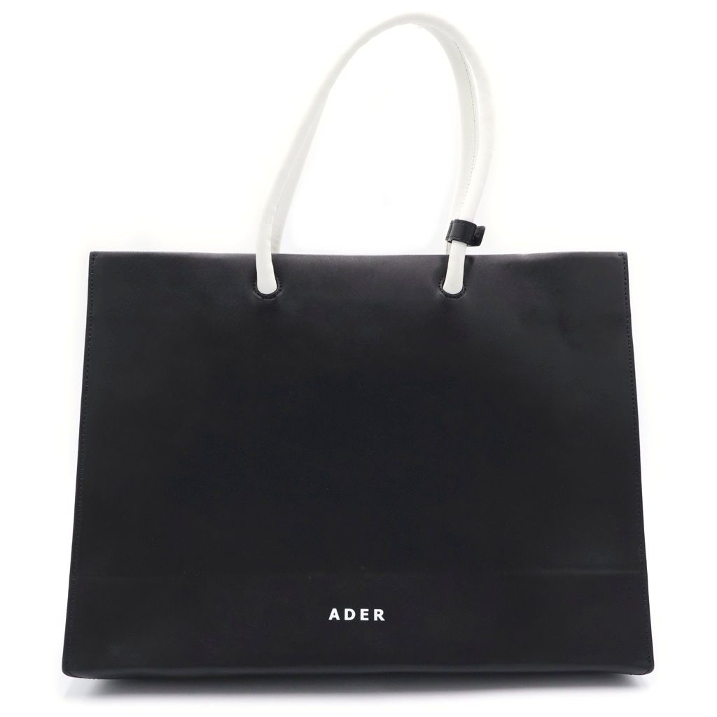 アーダーエラー　ショッピングトート　クラック　lサイズ ADER ERROR (アーダーエラー) 21AW Leather Tote Bag レザートート