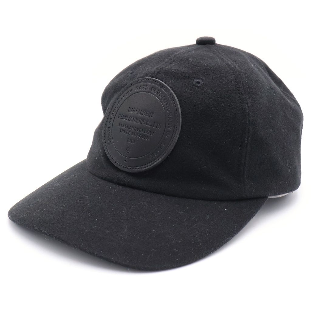 RATS (ラッツ) MOLESKIN DAD CAP モールスキン ダッド キャップ 帽子 ブラック 25RA-0916