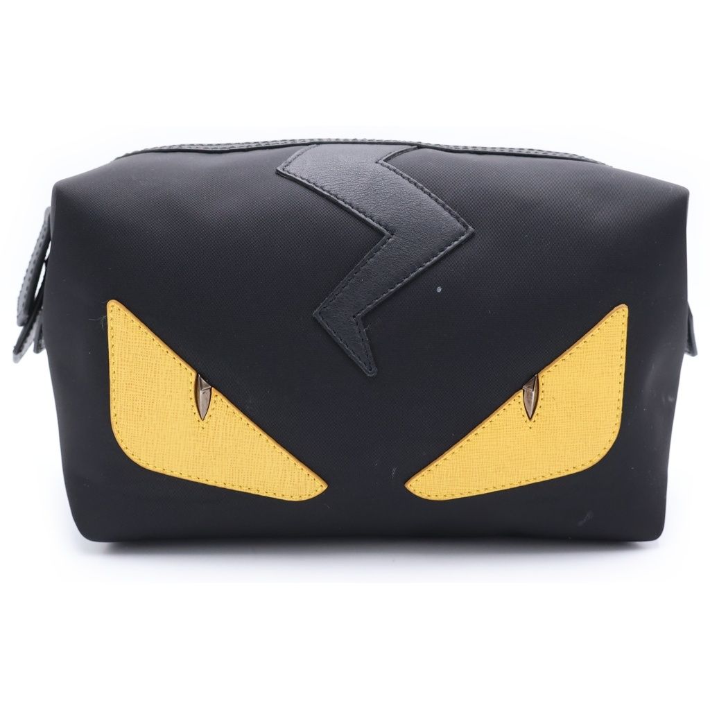 FENDI (フェンディ) バッグバグズ モンスター ナイロンポーチ