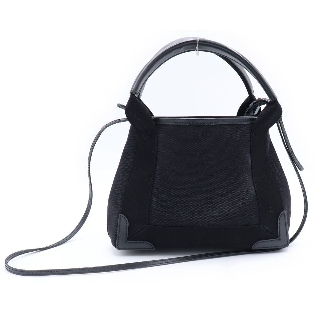BALENCIAGA (バレンシアガ) ネイビーカバス XS 2WAY ポーチ付き