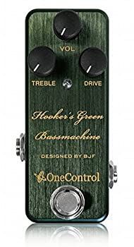 【中古】（非常に良い）One Control ワンコントロール エフェクター ベース用 オーバードライブ Hooker's Green Bass Machine