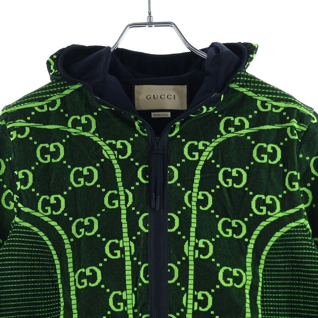 GUCCI (グッチ) GG柄 ライトジャケット ライムグリーン #M - メルカリ
