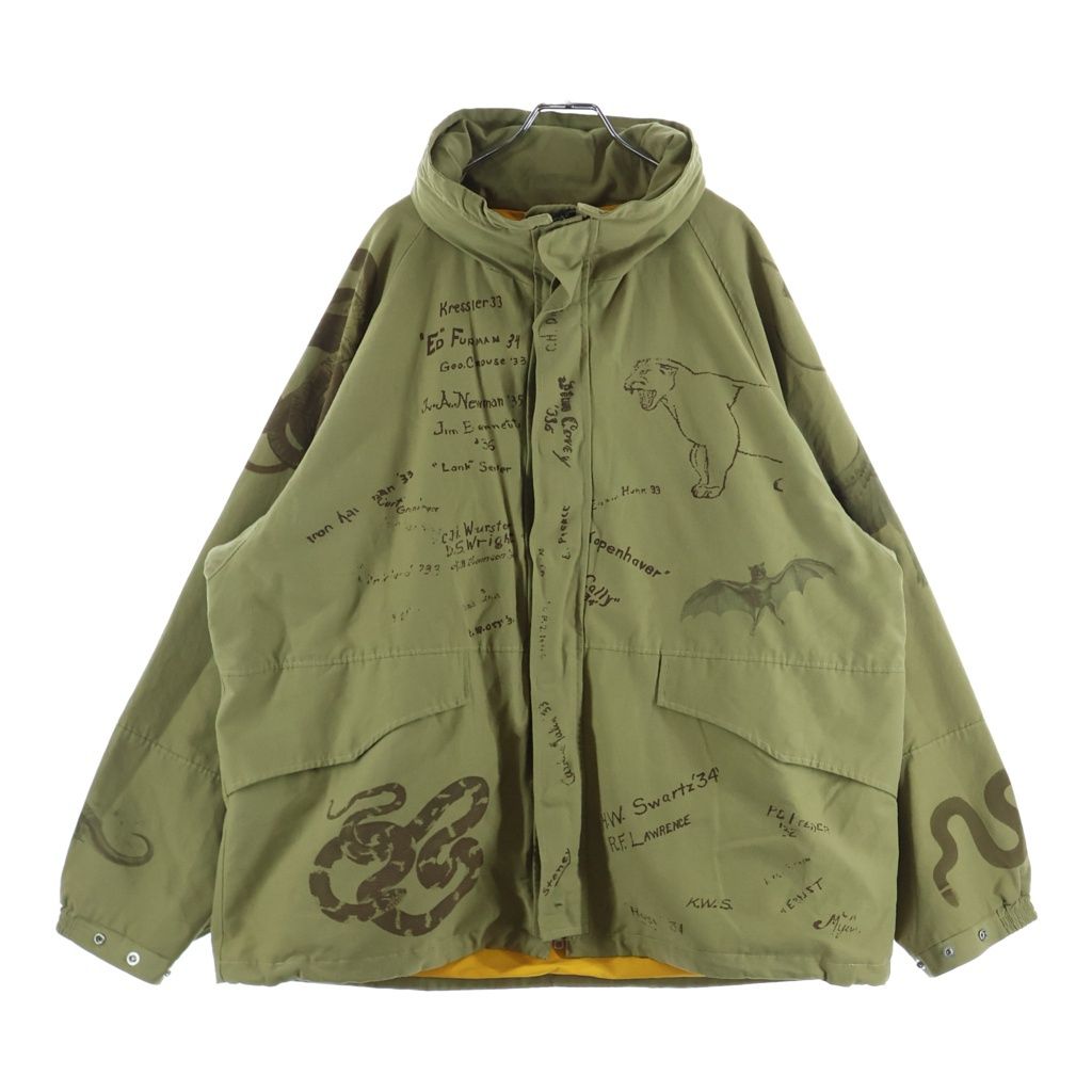 NO BRAND (ノーブランド) RED SKINS A-2 LEATHER FLIGHT JACKET レッド