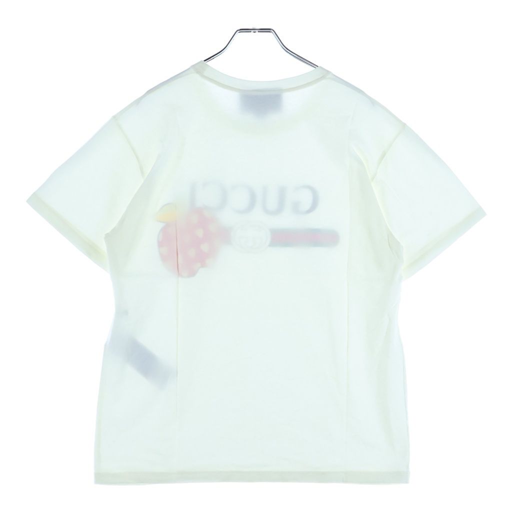 GUCCI (グッチ) フロントロゴプリント 半袖Tシャツ カットソー