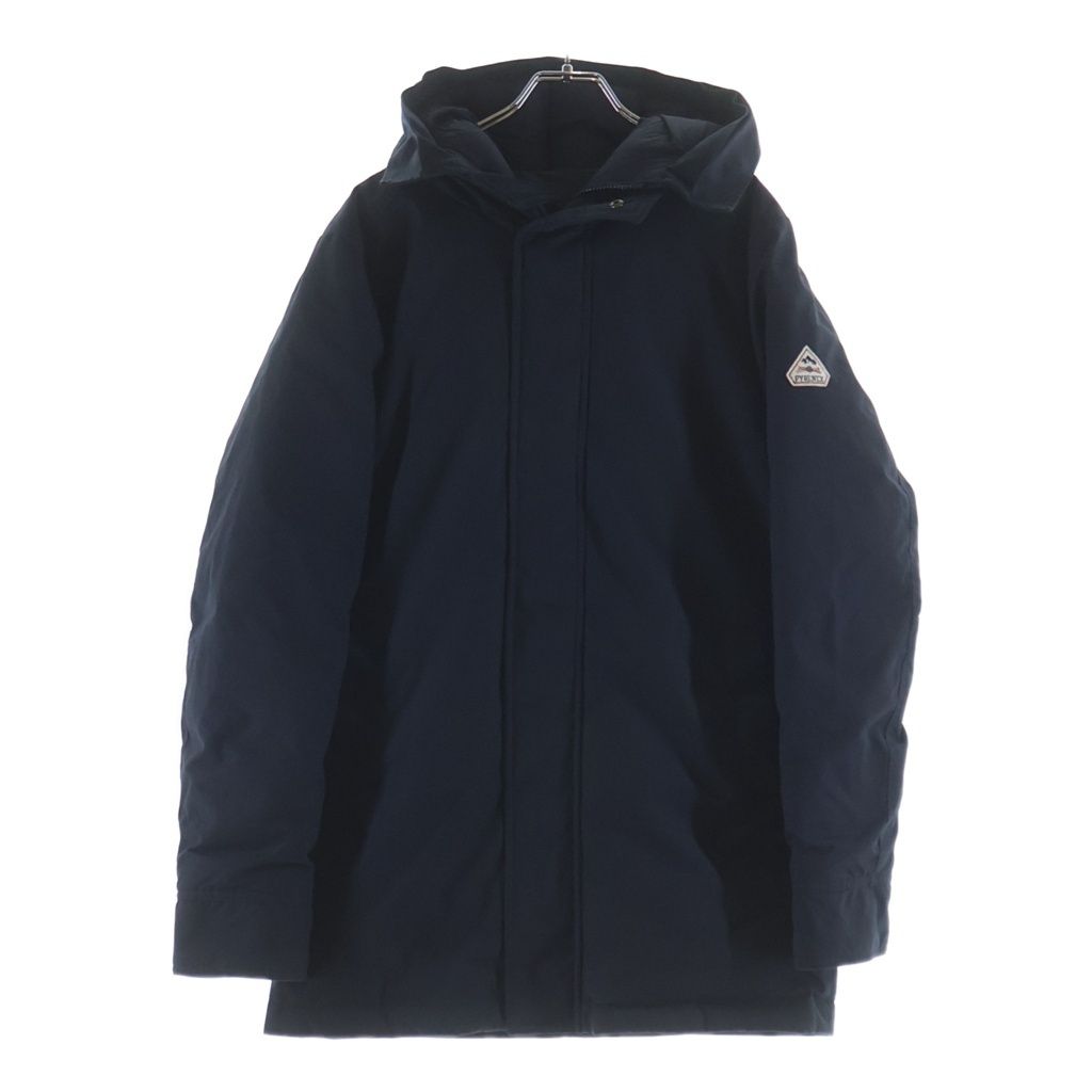 PYRENEX (ピレネックス) 19AW ANNECY FUR アヌシー ファー フーデッド ダウンジャケット ネイビー W19PJ2
