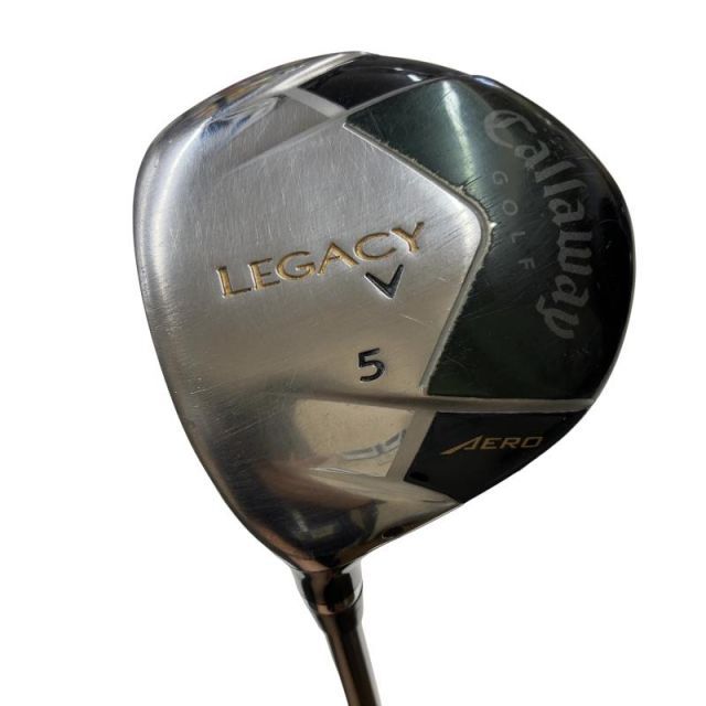 【中古】 キャロウェイ LEGACY AERO 5W レフティ フェアウェイウッド FW リシャフト (フレックスその他) メンズ 男性用 左利き レフティ 左用 Dランク ゴルフクラブ