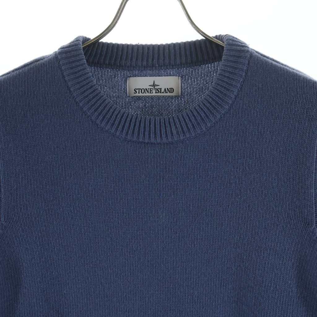 STONE ISLAND (ストーンアイランド) 24AW ロゴワッペン クルーネック