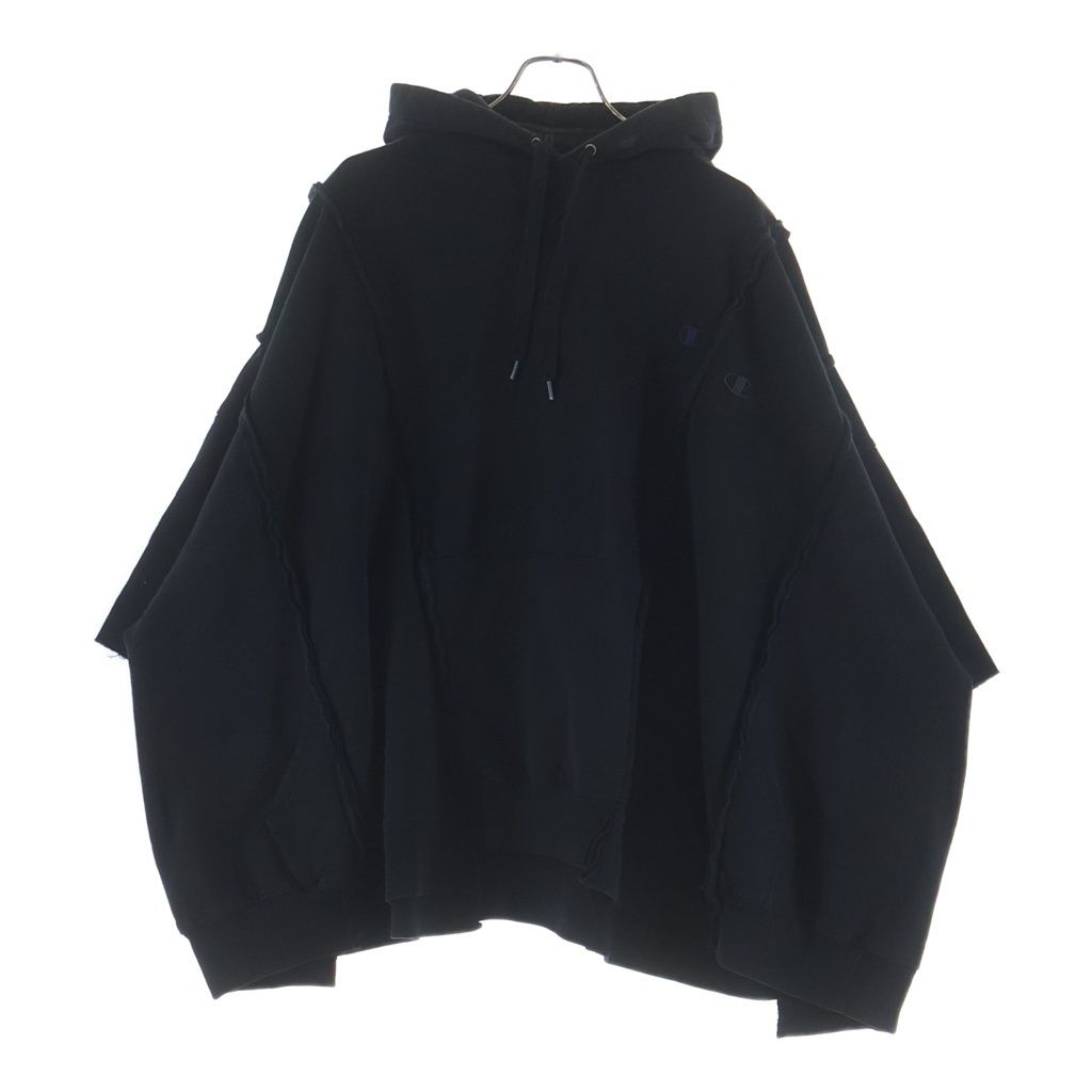 DISCOVERED (ディスカバード) ×CHAMPION 再構築フーデッドパーカー DC-NS-NCU ブラック 9,352円