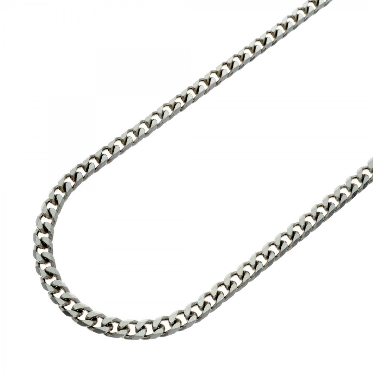 【6khc0045】喜平 ネックレス Pt850 プラチナ 8面 シングル 60.3cm 50.2g キヘイ【中古】メンズ レディース ユニセックス