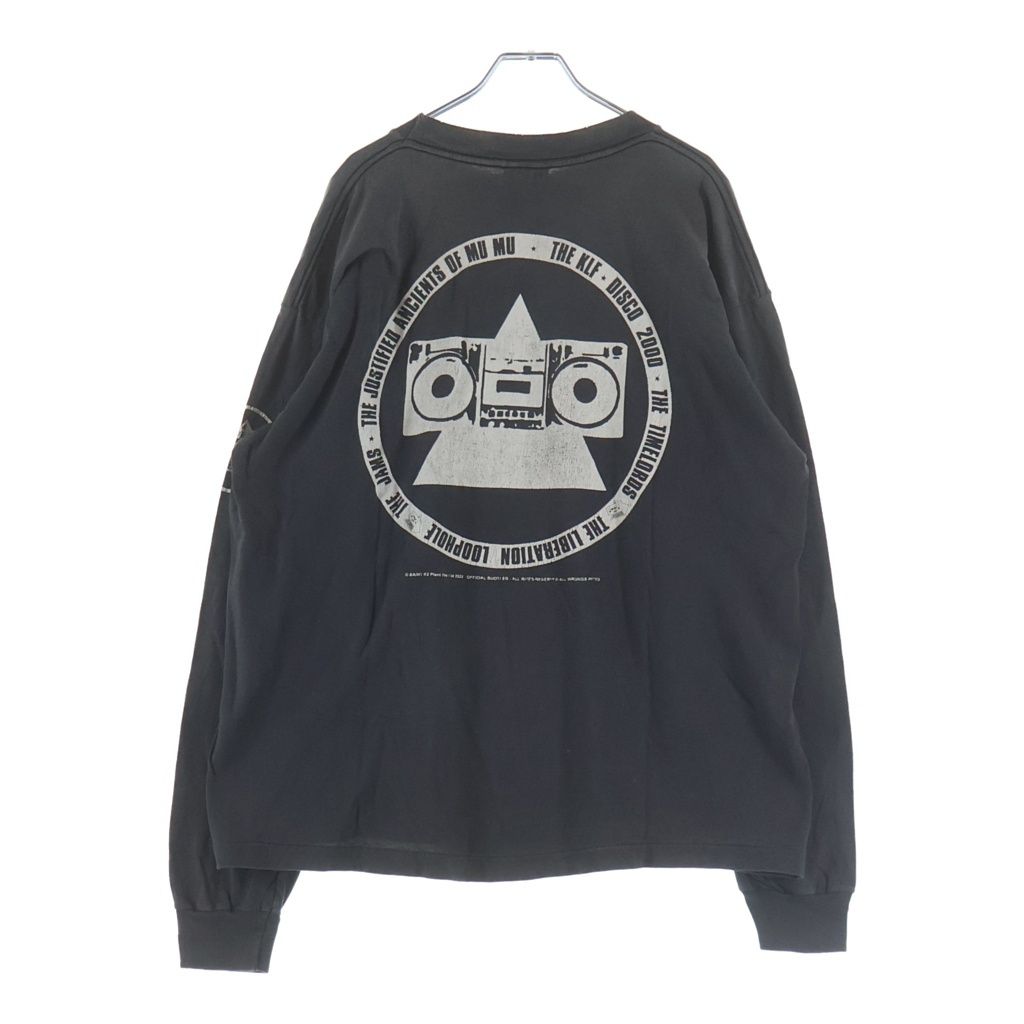 SAINT MICHAEL (セントマイケル) 25SS KLF_LS TEE ヴィンテージ加工