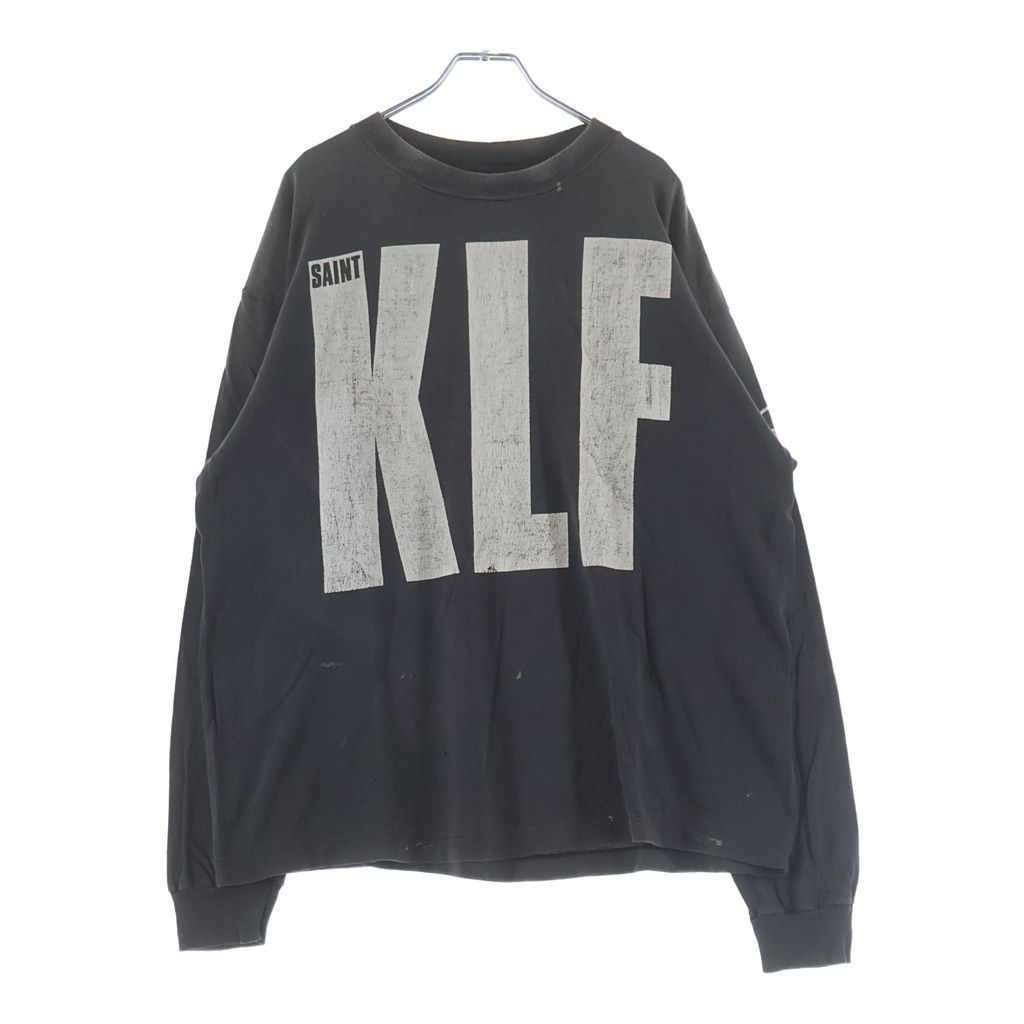 SAINT MICHAEL (セントマイケル) 25SS KLF_LS TEE ヴィンテージ加工