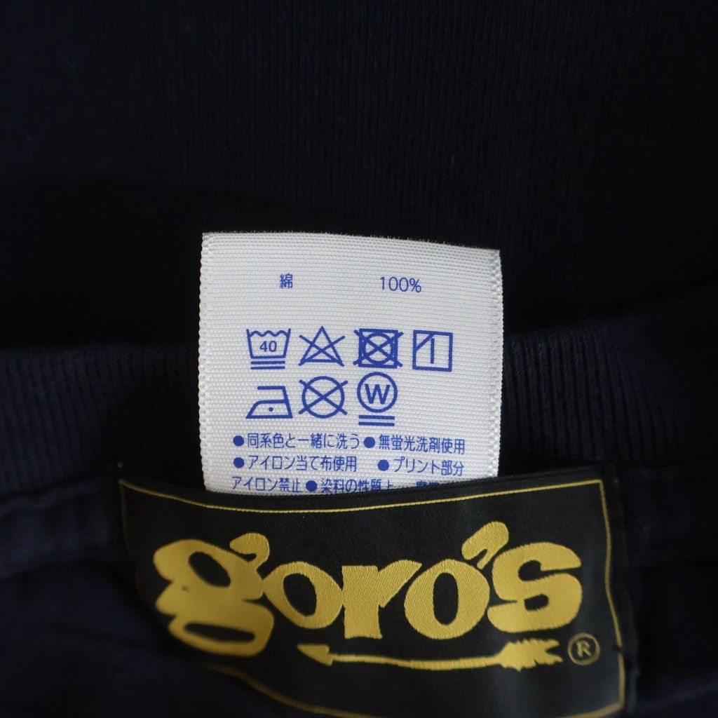 goro's (ゴローズ) Micakuye Oyasin 長袖Tシャツ カットソー ネイビー