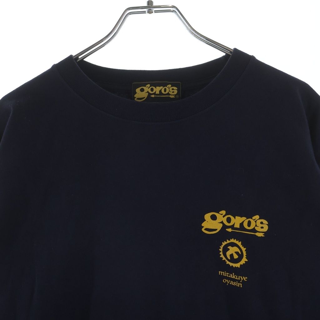 goro's (ゴローズ) Micakuye Oyasin 長袖Tシャツ カットソー ネイビー