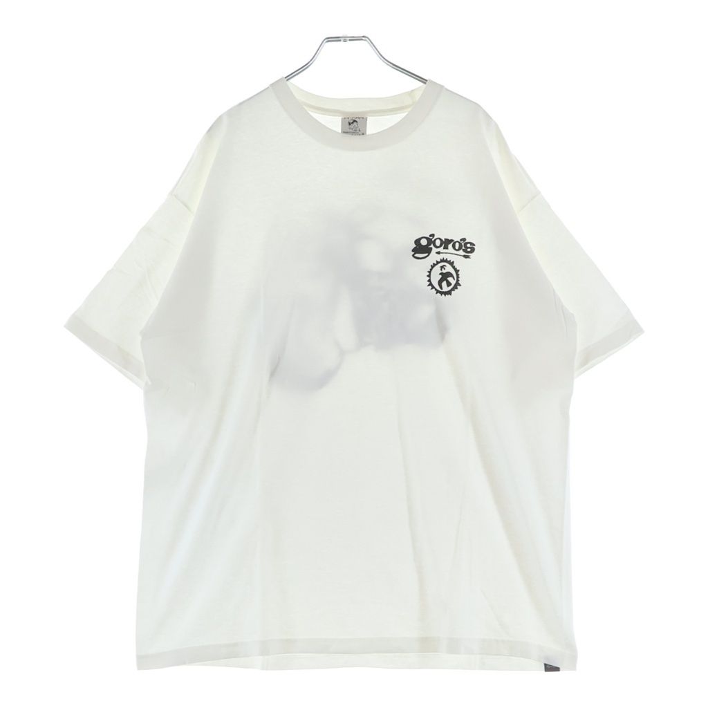 goro's (ゴローズ) OLD Happy Life 半袖Tシャツ カットソー ホワイト