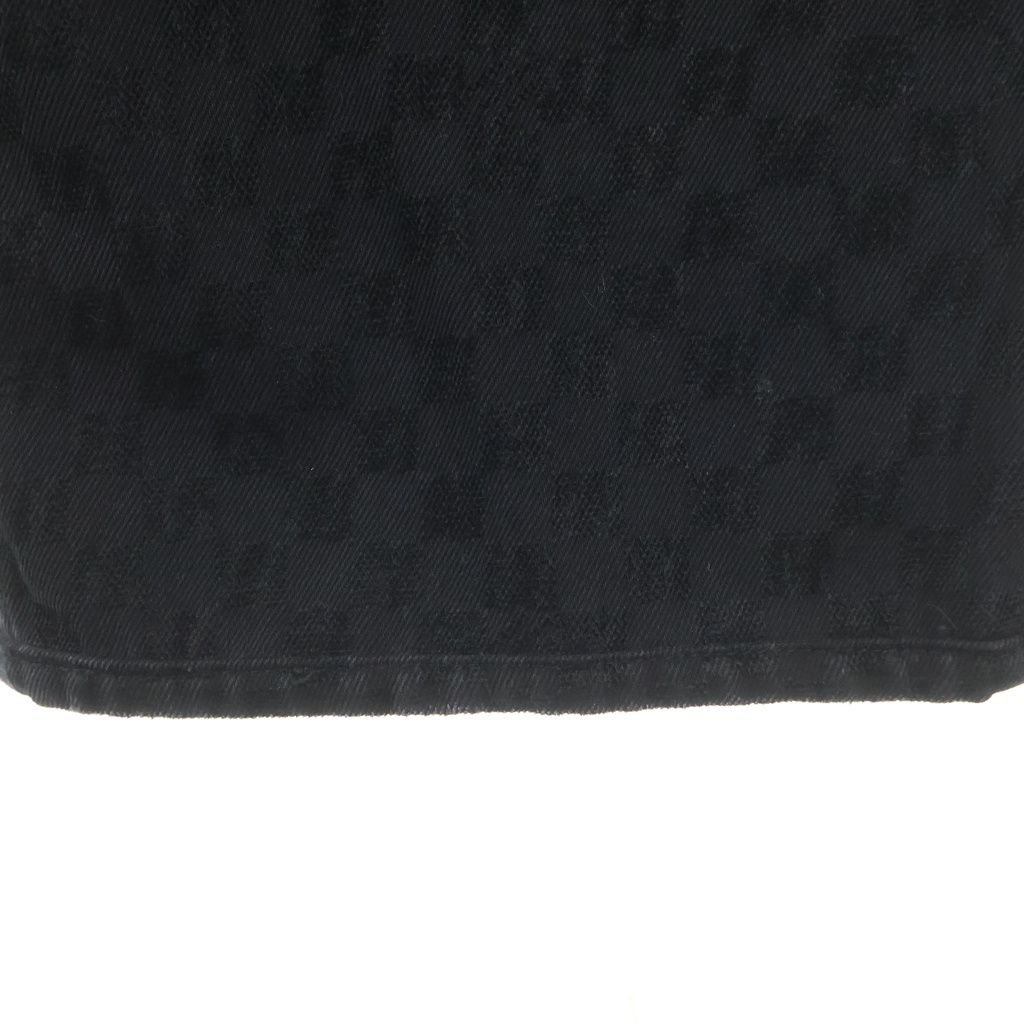 LOUIS VUITTON (ルイヴィトン) 25SS フロックドダミエデニム ワイド