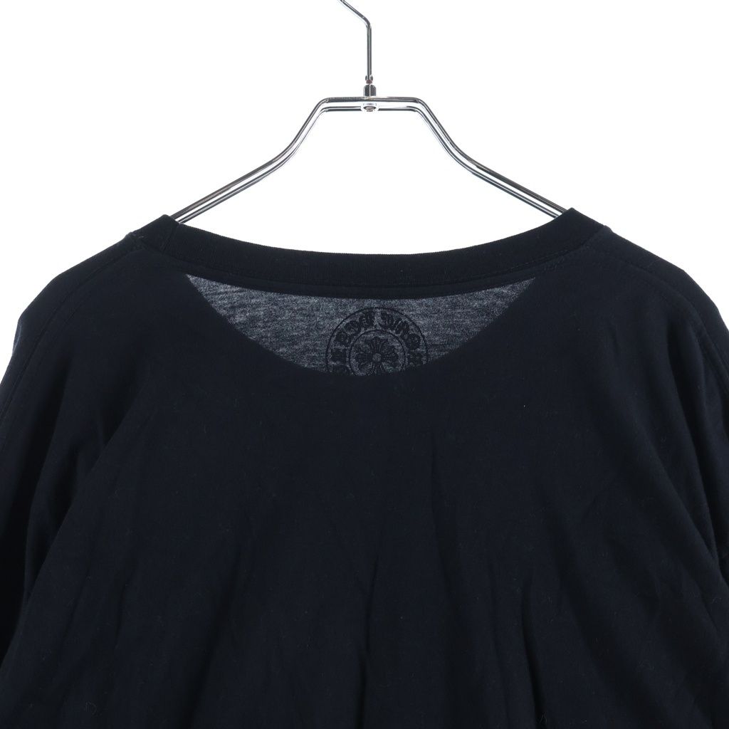 CHROME HEARTS (クロムハーツ) CH LS NECK LOGO TEE ネックロゴ