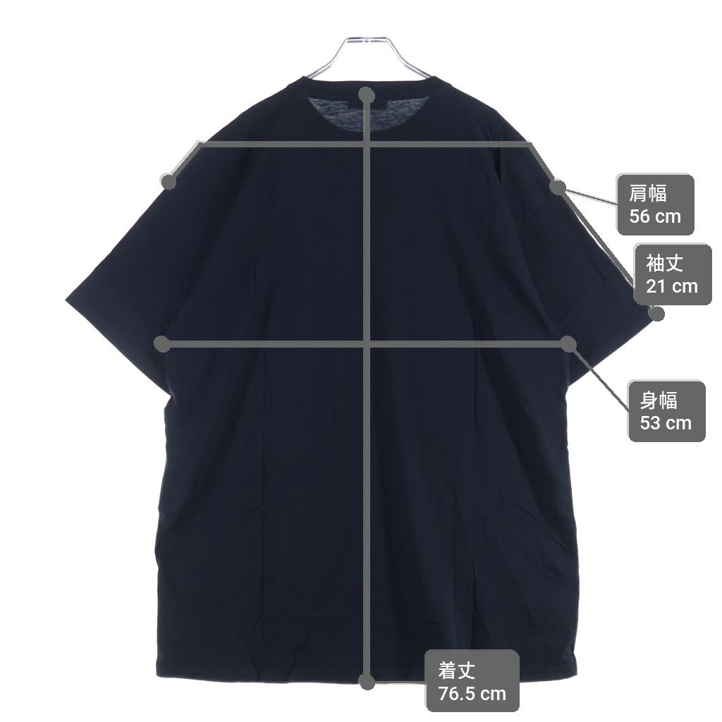 BALENCIAGA (バレンシアガ) 18SS BB Mode Tee モードプリント クルー
