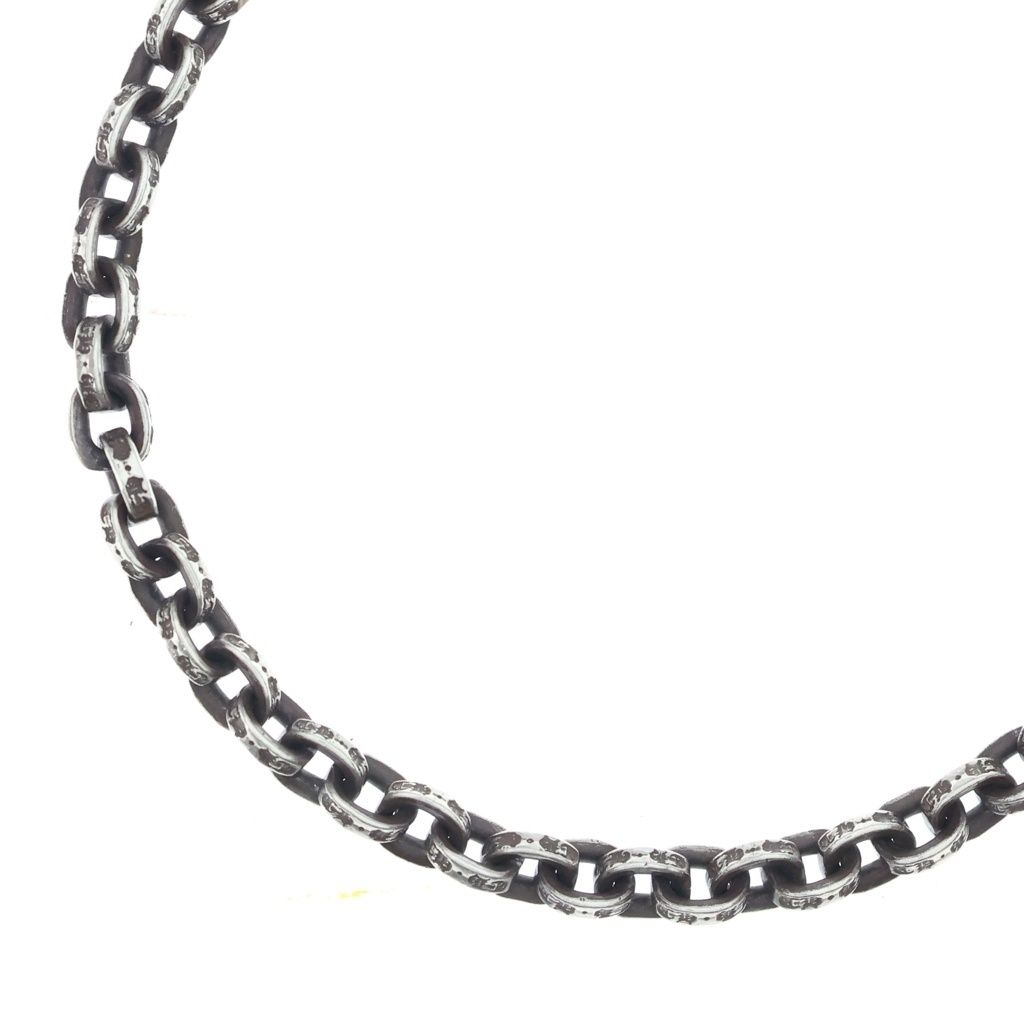 CHROME HEARTS (クロムハーツ) PAPER CHAIN 18 ペーパーチェーンネックレス 18inch シルバー BCA086