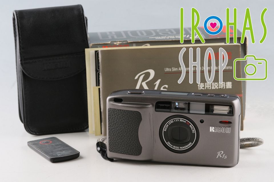 Ricoh R1s 35mm Point & Shoot Film Camera With Box #64229L7