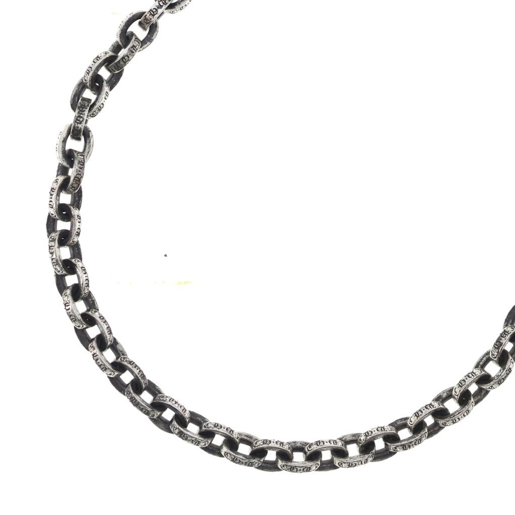 CHROME HEARTS (クロムハーツ) PAPER CHAIN ペーパーチェーン ネックレス 20インチ SV925 シルバー BCA087
