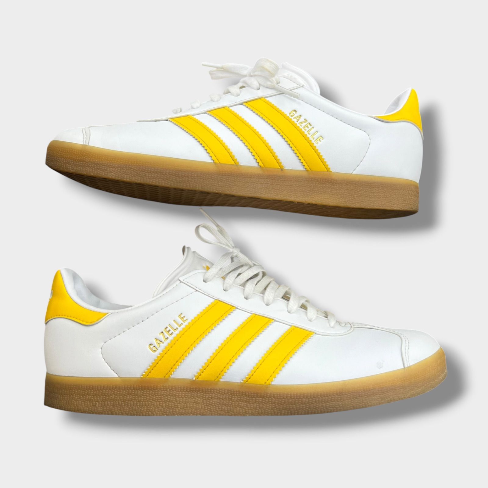 adidas GAZELLE IH0379 26cm ABC-MART限定 アディダス ガゼル イエロー 