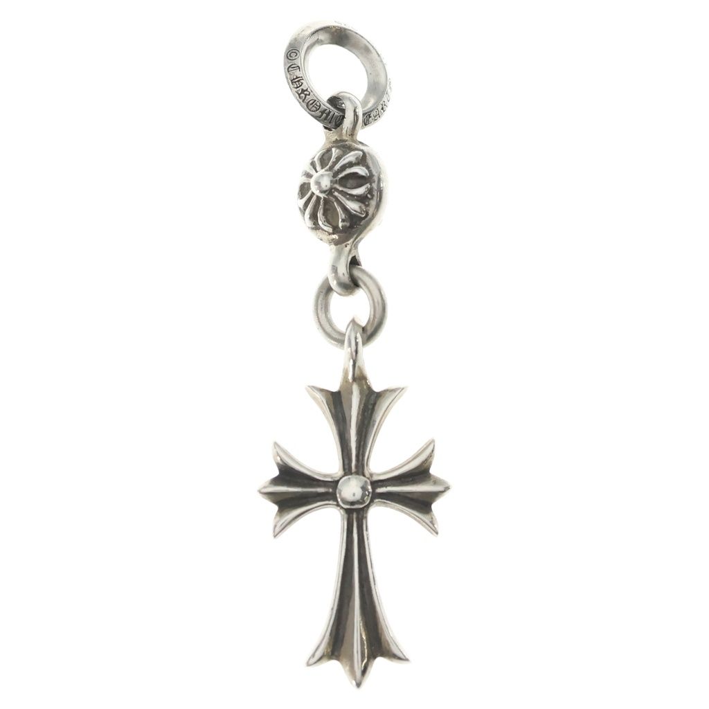 CHROME HEARTS (クロムハーツ) 1B TNY CH CRS 1ボール タイニー CHクロス チャーム ペンダントトップ シルバー BCA197