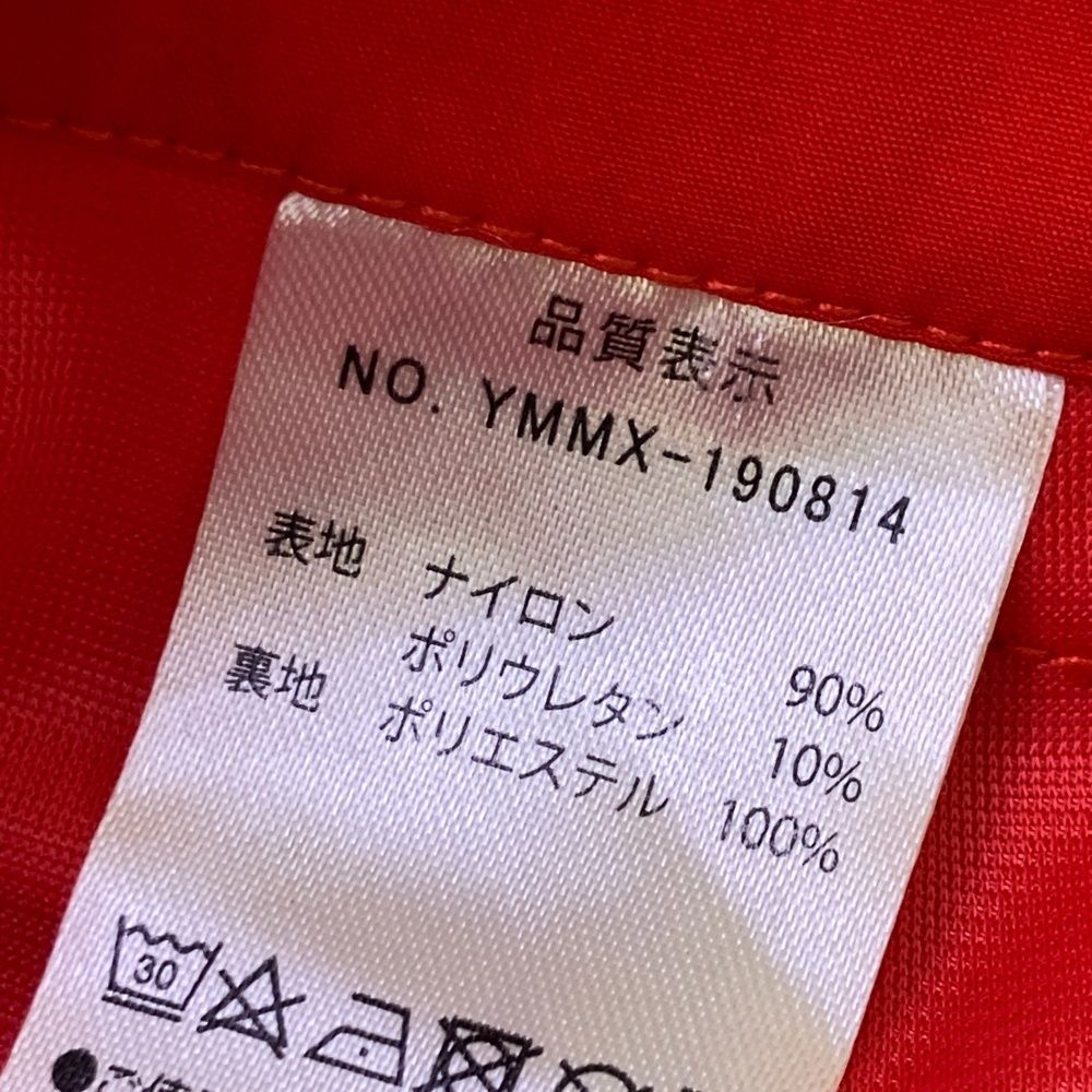 サイズ：7 MUTA MARINE ムータマリン ハーフパンツ レッド系