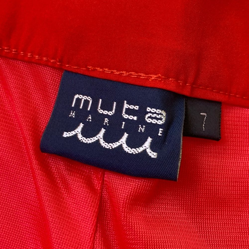 サイズ：7 MUTA MARINE ムータマリン ハーフパンツ レッド系