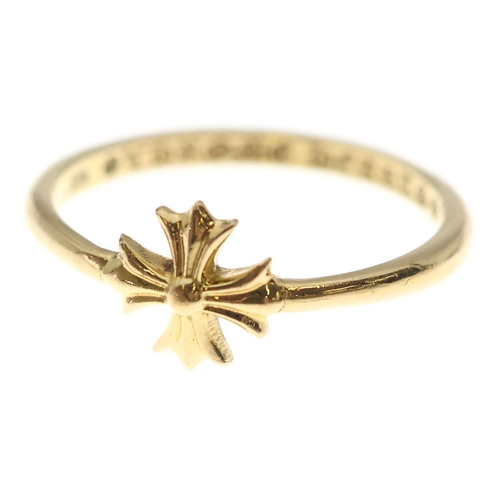 CHROME HEARTS (クロムハーツ) 22K BUBBLEGUM CH PLS バブルガム CHプラスリング ゴールド
