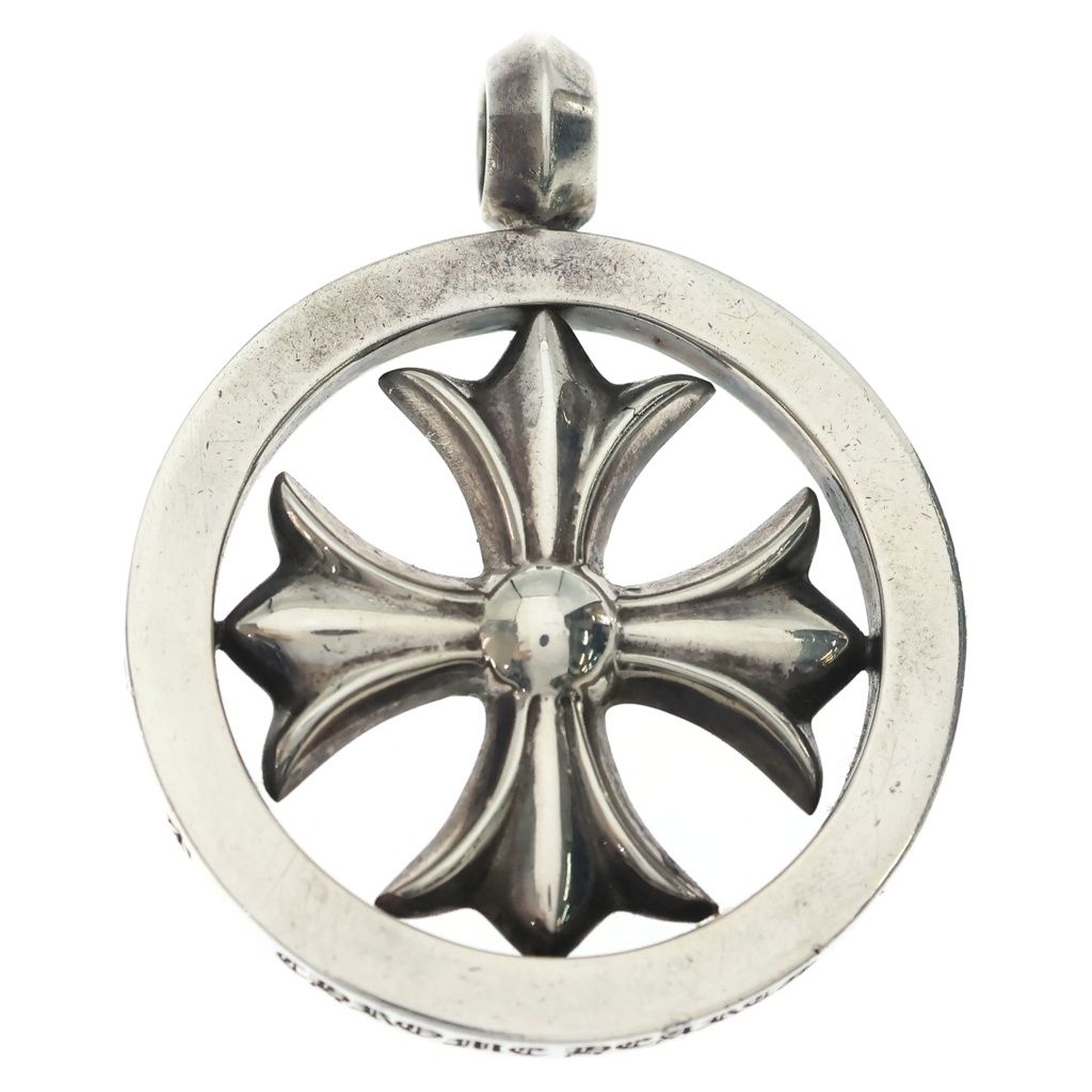CHROME HEARTS (クロムハーツ) CH PLUS MEDALION CHプラスメダリオン ペンダントトップ シルバー BCA222