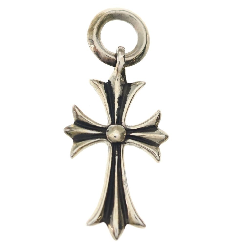 CHROME HEARTS (クロムハーツ) TINY CH CROSS タイニーCHクロス チャーム ネックレストップ シルバー BCA382 151,250円
