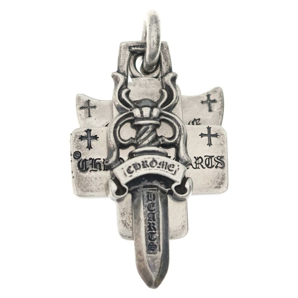CHROME HEARTS (クロムハーツ) 3TRINKETS 3トリンケッツ ペンダントトップ シルバー BCA202